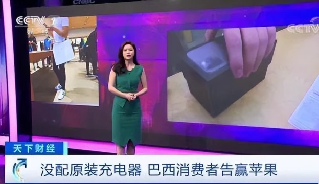 中國媒體報道，巴西戈亞尼亞市一家法院裁定蘋果公司違反了消費者保護法，必須賠償一名沒有獲得充電插頭的iPhone買家