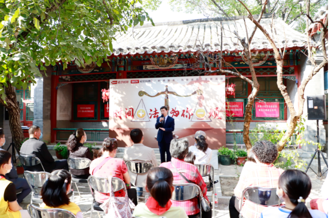 北京京云<a href=http://www.cxh983162.com/group/ target=_blank class=infotextkey>律師事務所</a>主任王興華作為北京衛視常駐嘉賓律師受邀參加北京衛視“時間+法”上線活動。